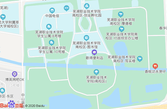 学校地图-芜湖职业技术学院